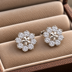 Celestine Bloom Studs
