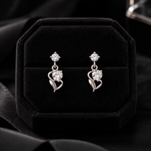 Heartline Spark Drop Earrings
